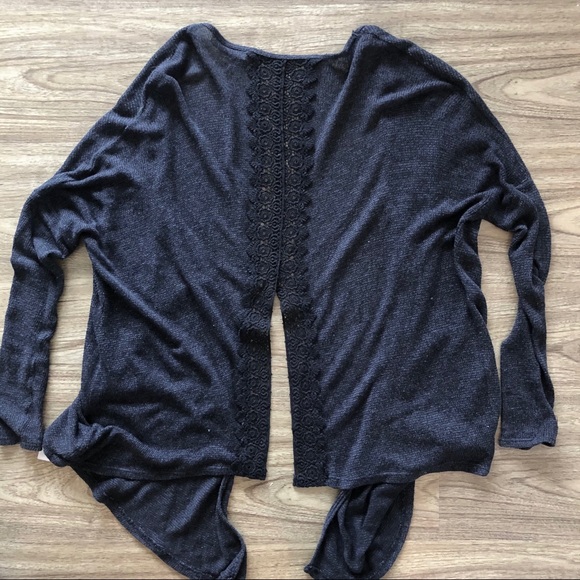 Abercrombie Cardigan with Crochet Lace - Picture 6 of 6